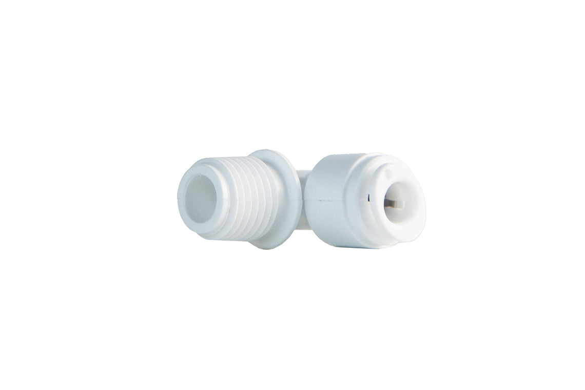 ¼" to ¼" Tube Quick Connect Male Elbow, 5pk