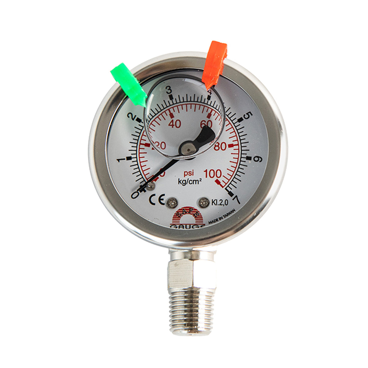 Pressure Gauge, Oil Filled