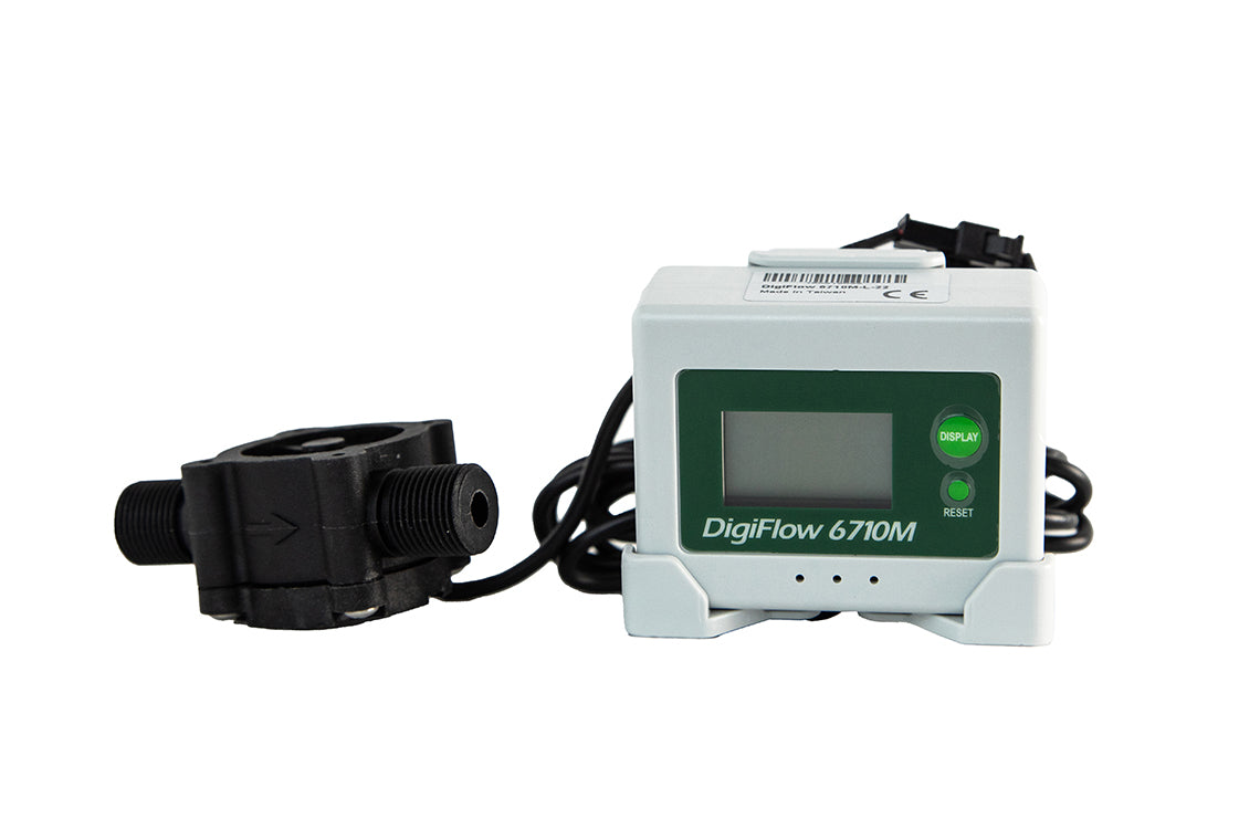 Digital Water Meter, 0.8-15 LPM