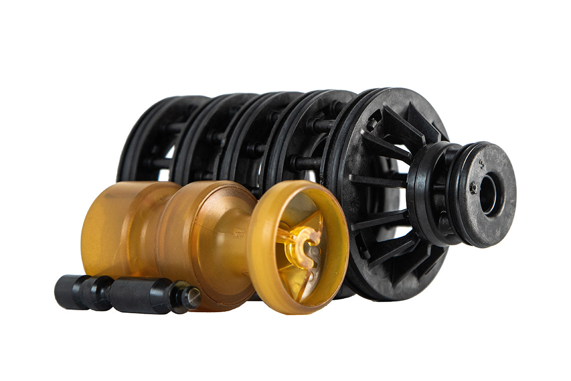 Clack WS1 Up-Flow Rebuild Kit - Stack & Pistons
