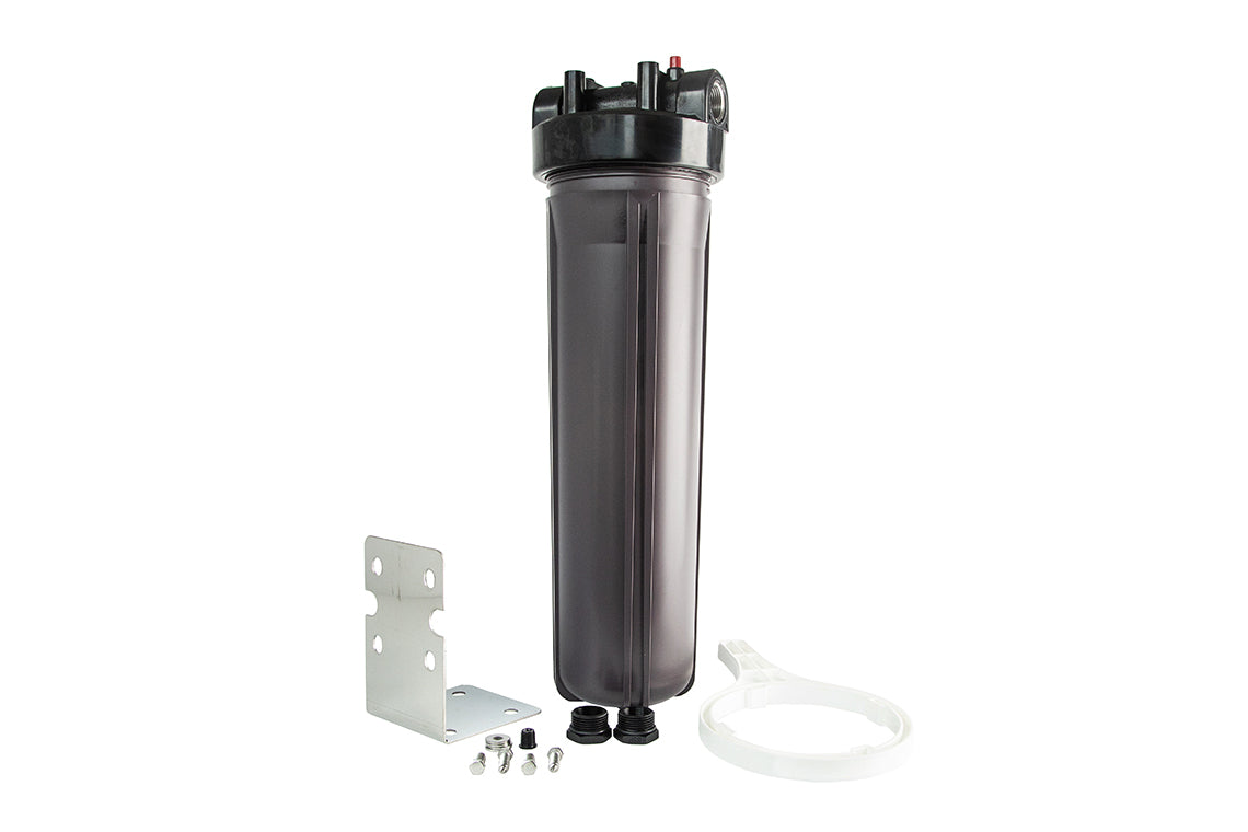 Filter Housing Kit, 20" Jumbo, Grey, 1" BSP