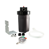 Filter Housing Kit, 10" Jumbo, Grey, 1" BSP