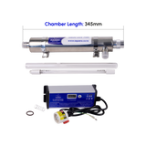 Complete UV System, 16W - Chamber: 345L mm