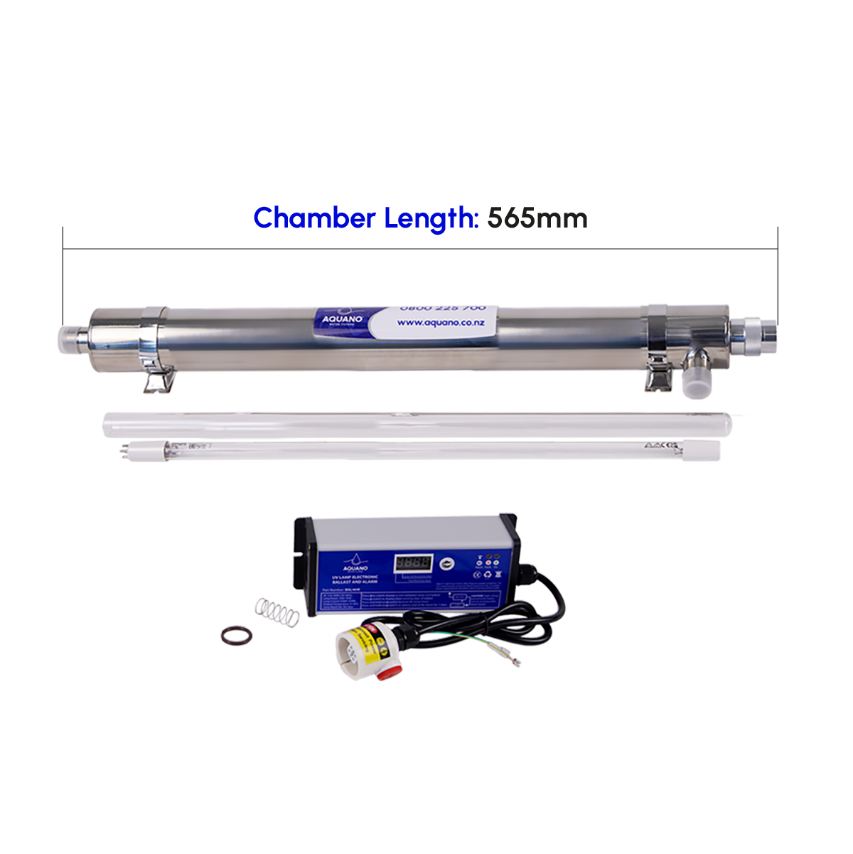 Complete UV System, 25W - Chamber: 565L mm