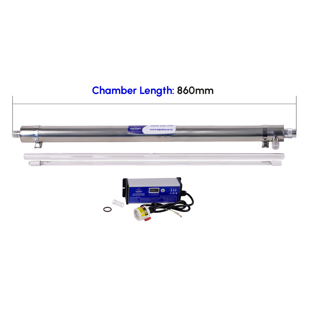 Complete UV System, 40W - Chamber: 860L mm