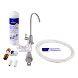Inline Undersink Tap & Filter Kit, Brushed Stainless
