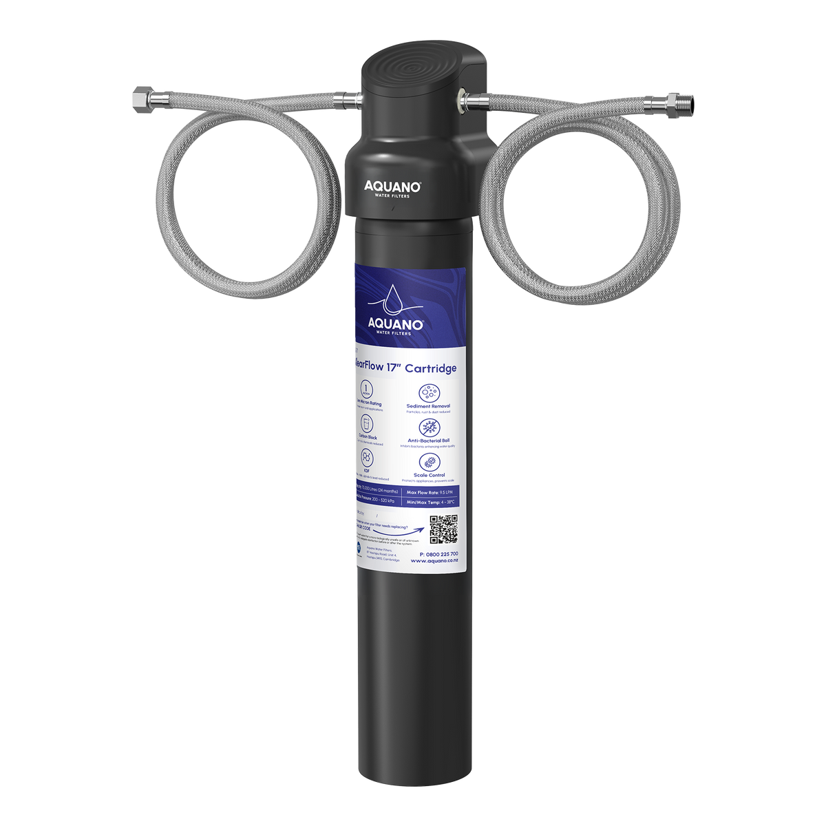 KlearFlow Undersink Sediment Filter Kit, 17