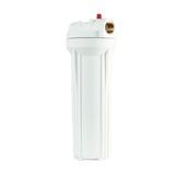Filter Housing, 10" Standard, White, ¾" BSP